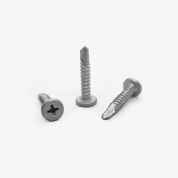 304 Cross-head Flat-tip Composite Self-tapping Screw