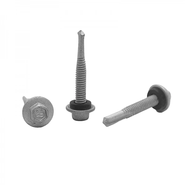 Carbon Steel Hexagonal Large Flange Structural Nails-2