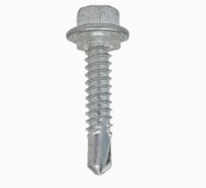 Galvanised carbon steel nail