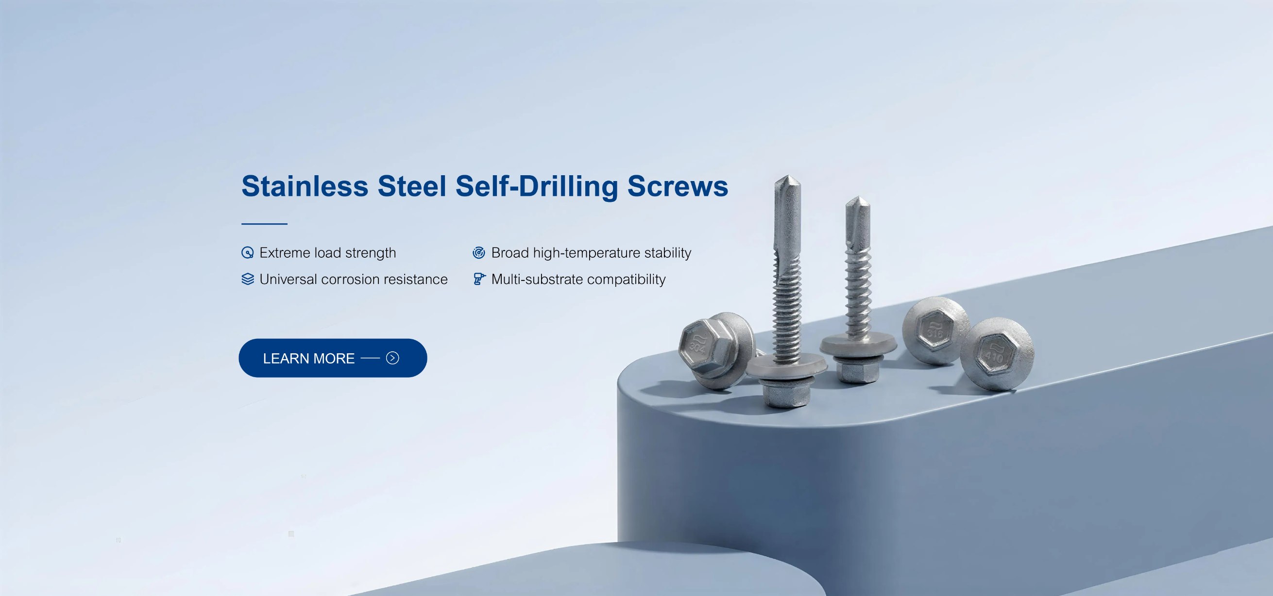 Infasron Stainless Steel Self Drilling Screws