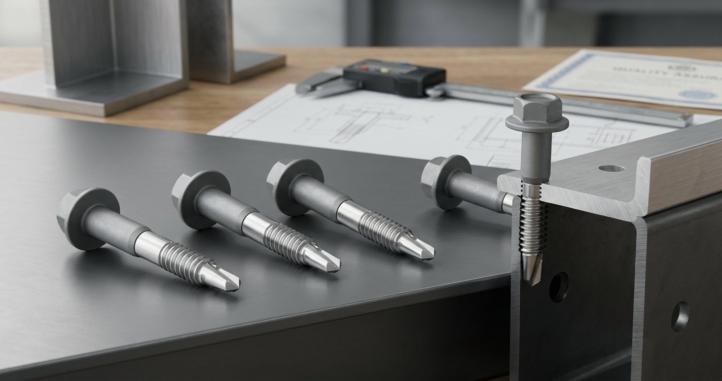 Hex Flange Bimetallic Structural Screw